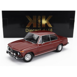 KK SCALE BMW L2002 Tii 2-SERIES 1974 - DARK RED 1/18