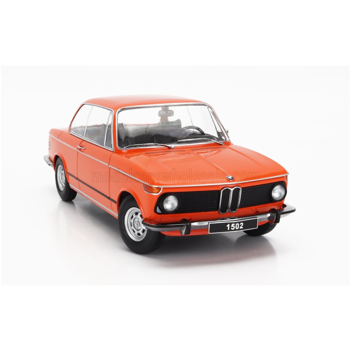 KK SCALE BMW 1502 2-SERIES 1974 - ORANGE 1/18