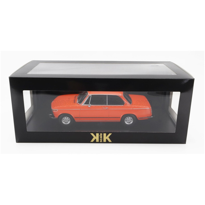 KK SCALE BMW 1502 2-SERIES 1974 - ORANGE 1/18