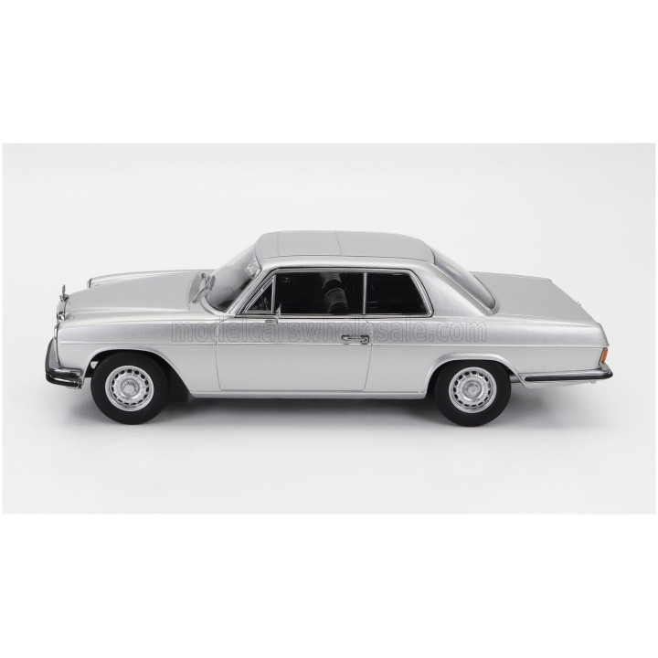 KK SCALE MERCEDES BENZ 250C/8 (W114) COUPE 1969 - SILVER 1/18