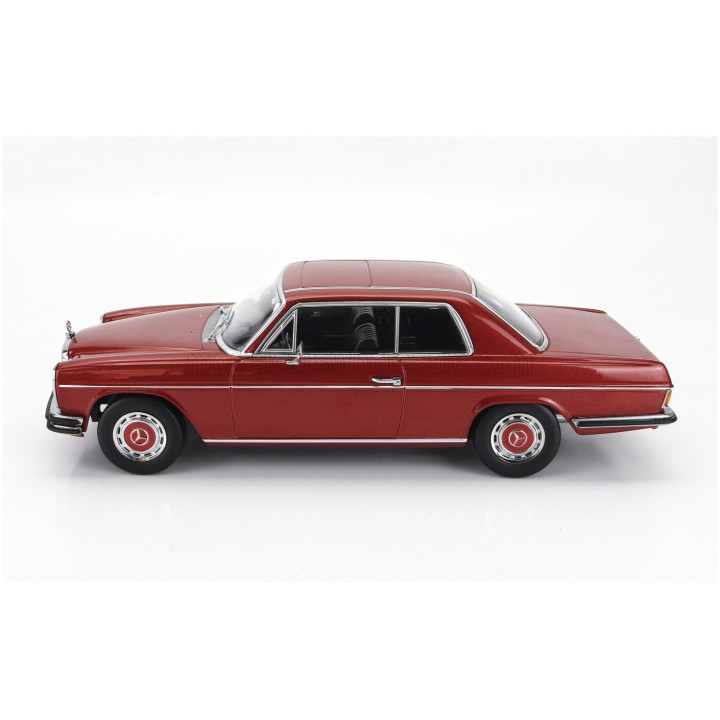 KK SCALE MERCEDES BENZ 280C/8 (W114) COUPE 1969 - RED MET 1/18