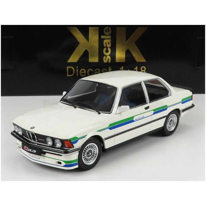 KK SCALE BMW 3-SERIES ALPINA (E21) C1 2.3 1980 - WHITE 1/18
