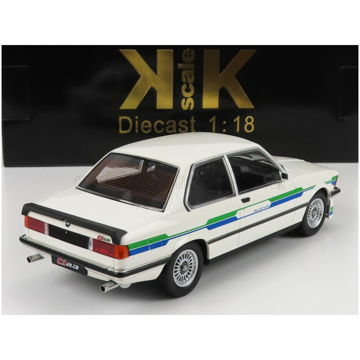KK SCALE BMW 3-SERIES ALPINA (E21) C1 2.3 1980 - WHITE 1/18