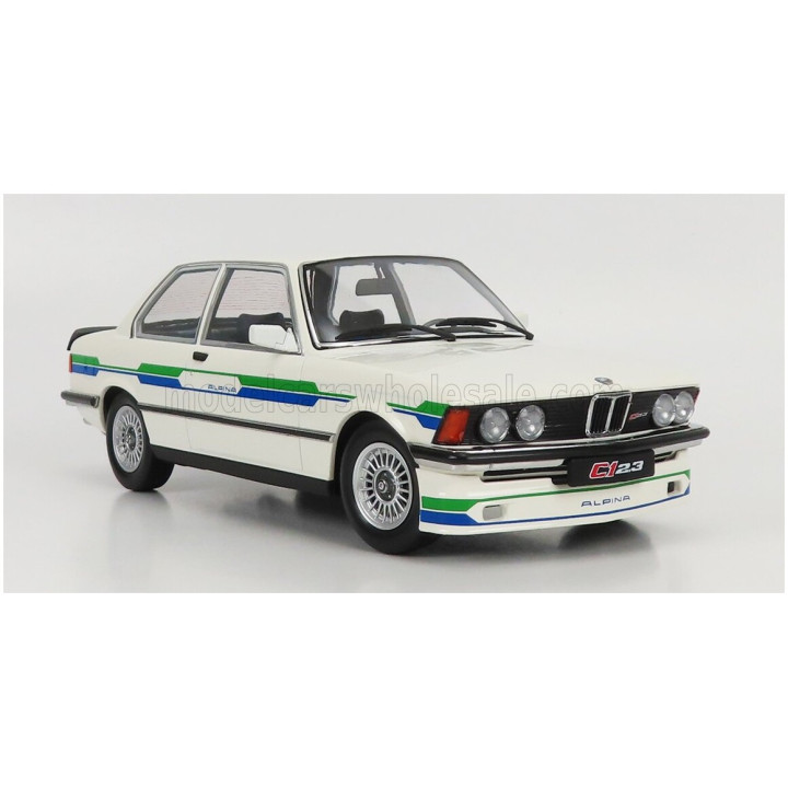 KK SCALE BMW 3-SERIES ALPINA (E21) C1 2.3 1980 - WHITE 1/18