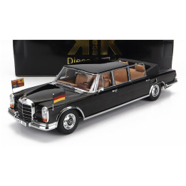 KK SCALE MERCEDES BENZ S-CLASS 600 PULLMAN (W100) LANDAULET SEMICONVERTIBLE QUEEN ELIZABETH II - KURT GEORG KIESINGER 1965
