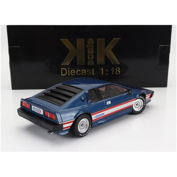KK SCALE LOTUS ESPRIT TURBO 1981 - BLUE 1/18