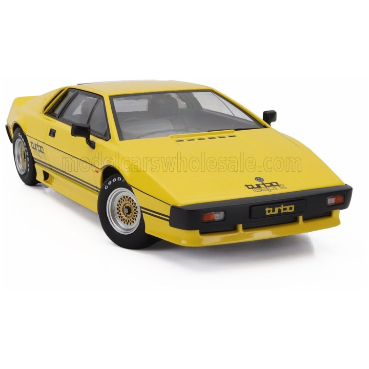KK SCALE LOTUS ESPRIT TURBO 1981 - YELLOW BLACK 1/18