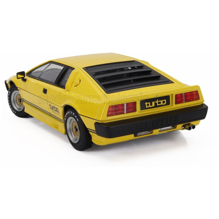 KK SCALE LOTUS ESPRIT TURBO 1981 - YELLOW BLACK 1/18