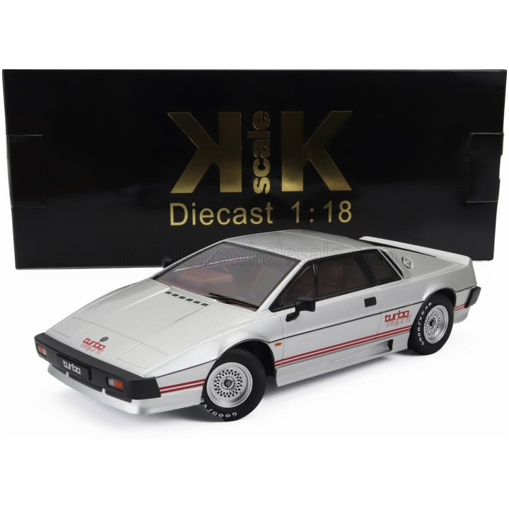 KK SCALE LOTUS ESPRIT TURBO 1981 - SILVER RED 1/18