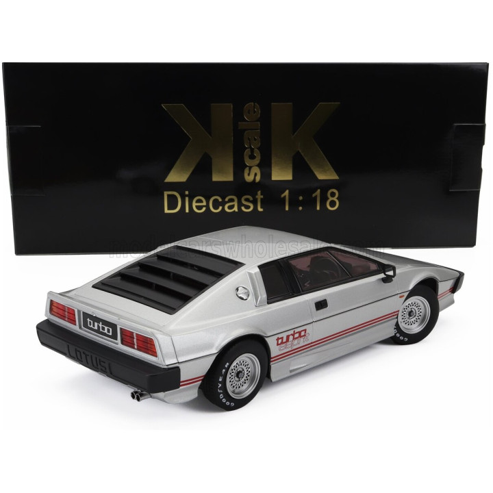 KK SCALE LOTUS ESPRIT TURBO 1981 - SILVER RED 1/18