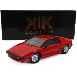 KK SCALE LOTUS ESPRIT TURBO 1981 - RED BLACK 1/18