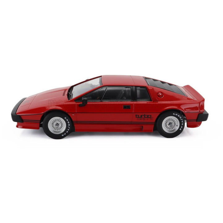 KK SCALE LOTUS ESPRIT TURBO 1981 - RED BLACK 1/18