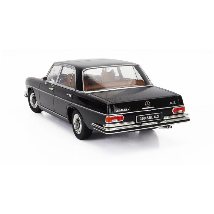 KK SCALE MERCEDES BENZ S-CLASS 300SEL 6.3 (W108) 1967-1972 - BLACK 1/18