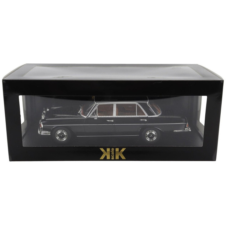 KK SCALE MERCEDES BENZ S-CLASS 300SEL 6.3 (W108) 1967-1972 - BLACK 1/18