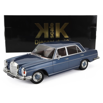 KK SCALE MERCEDES BENZ S-CLASS 300SEL 6.3 (W109) 1967-1972 - BLUE MET 1/18