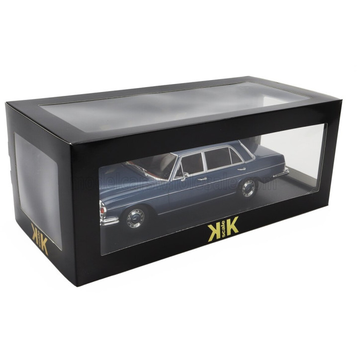 KK SCALE MERCEDES BENZ S-CLASS 300SEL 6.3 (W109) 1967-1972 - BLUE MET 1/18
