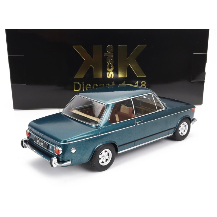 KK SCALE BMW 2002Ti DIANA 1970 - BLUE MET 1/18