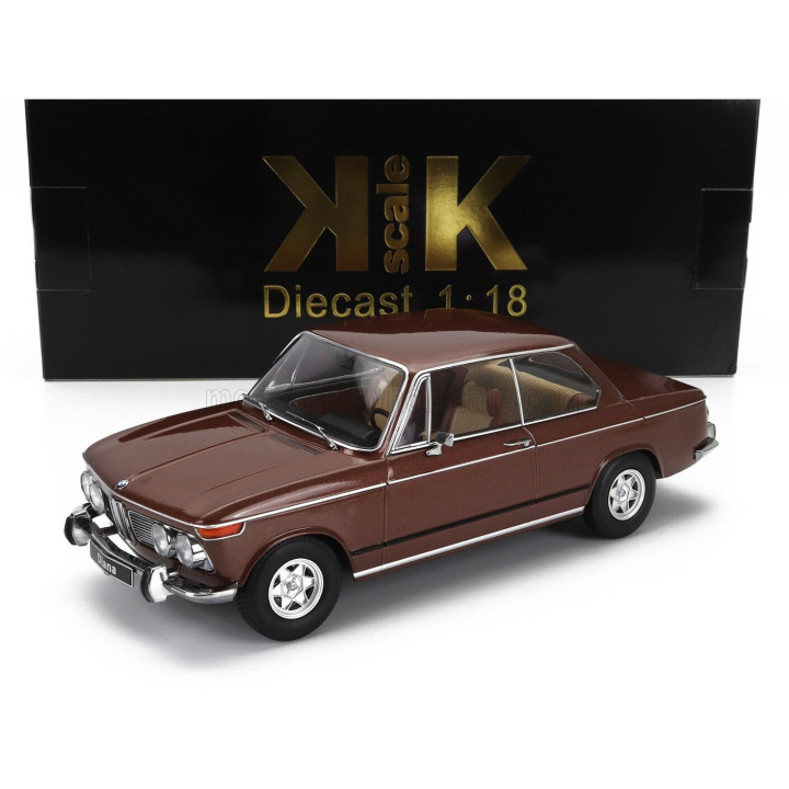 KK SCALE BMW 2002Ti DIANA 1970 - BROWN MET 1/18