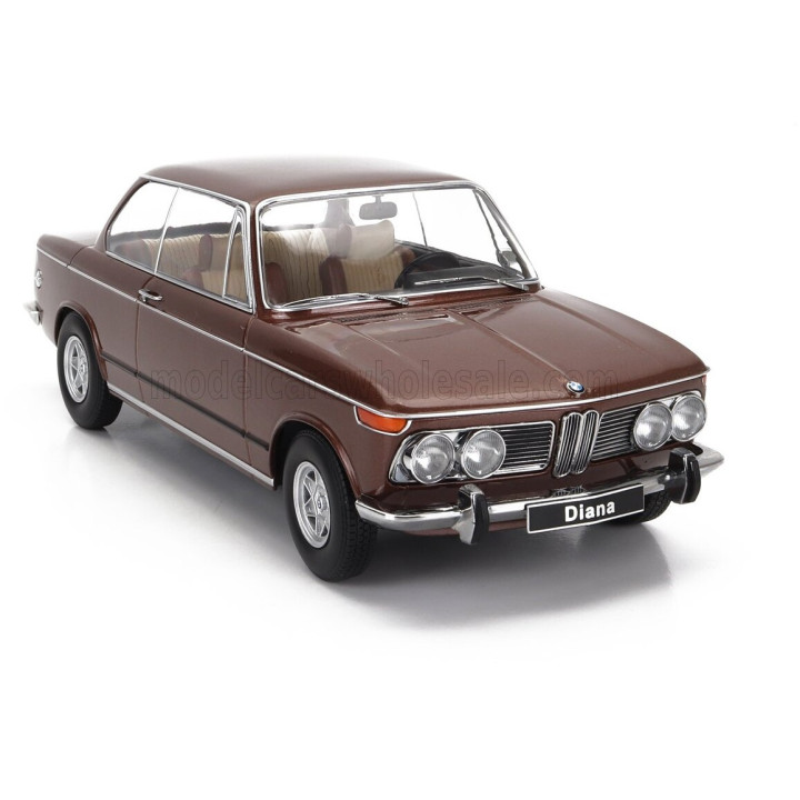 KK SCALE BMW 2002Ti DIANA 1970 - BROWN MET 1/18