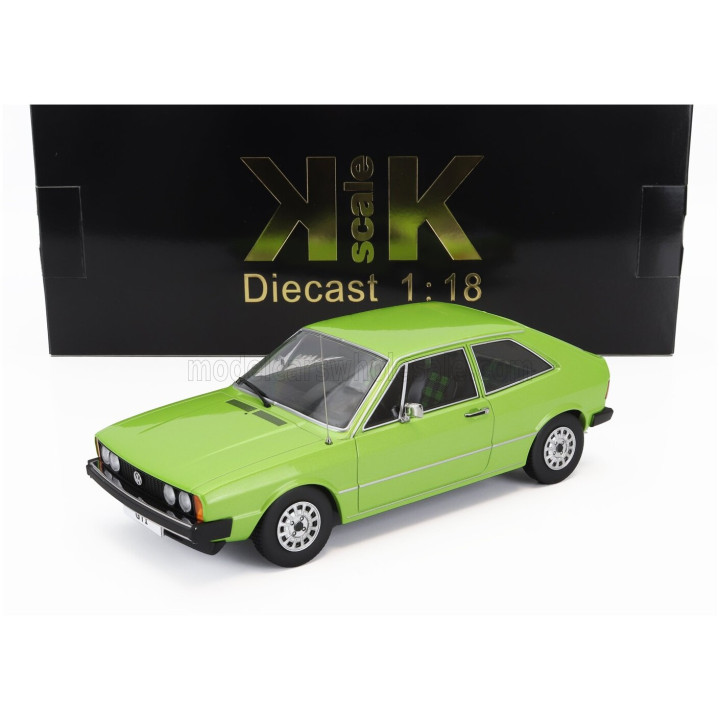 KK SCALE VOLKSWAGEN SCIROCCO MKI GTi 1976 - LIGHT GREEN MET 1/18