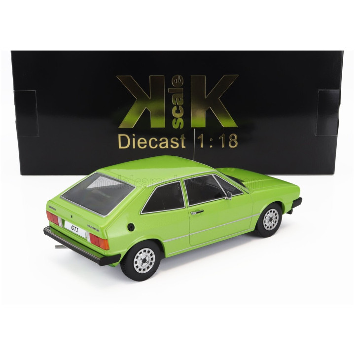 KK SCALE VOLKSWAGEN SCIROCCO MKI GTi 1976 - LIGHT GREEN MET 1/18