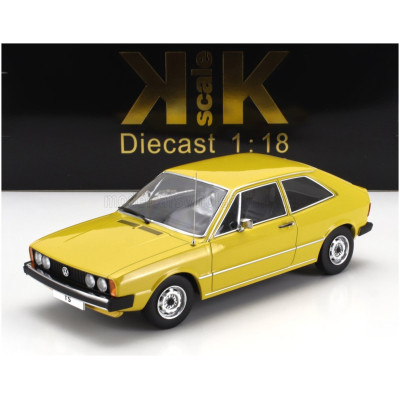 KK SCALE VOLKSWAGEN SCIROCCO MKI TS 1976 - YELLOW 1/18