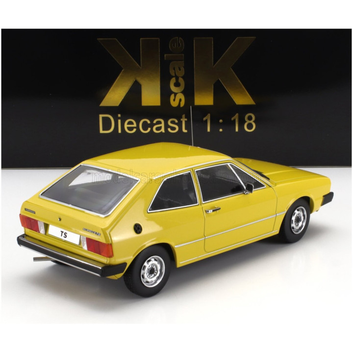 KK SCALE VOLKSWAGEN SCIROCCO MKI TS 1976 - YELLOW 1/18