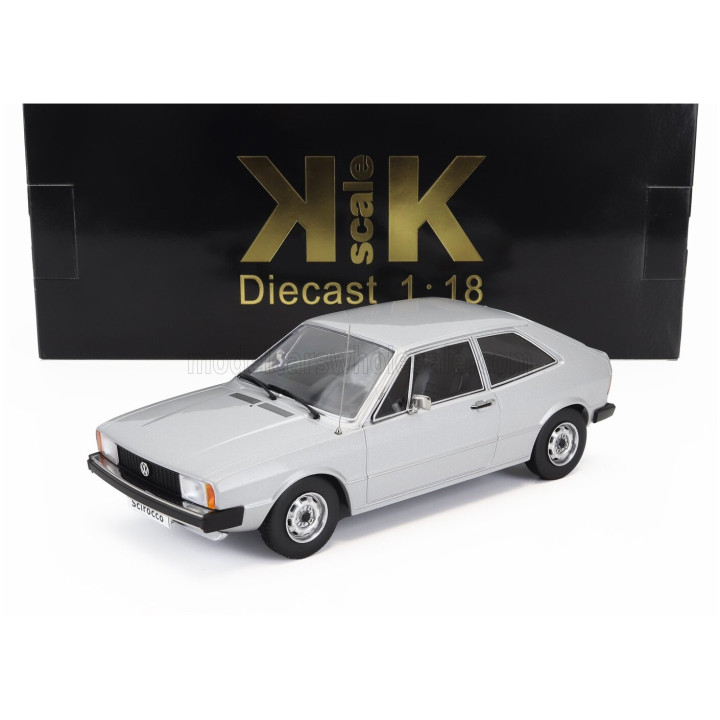 KK SCALE VOLKSWAGEN SCIROCCO MKI L 1975 - SILVER 1/18