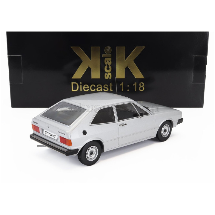 KK SCALE VOLKSWAGEN SCIROCCO MKI L 1975 - SILVER 1/18