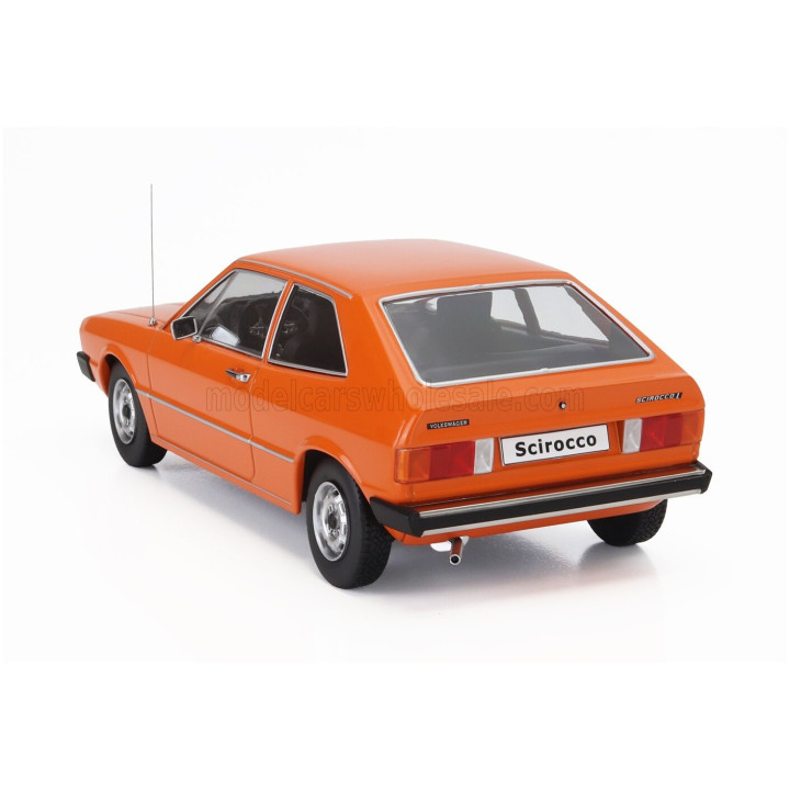 KK SCALE VOLKSWAGEN SCIROCCO MKI L 1975 - ORANGE 1/18