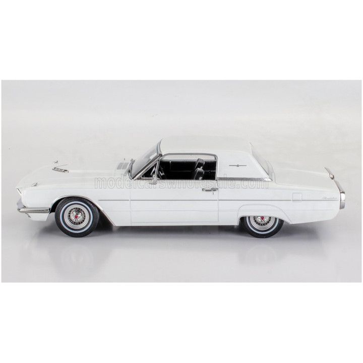 KK SCALE FORD USA THUNDERBIRD COUPE 1966 - WHITE 1/18