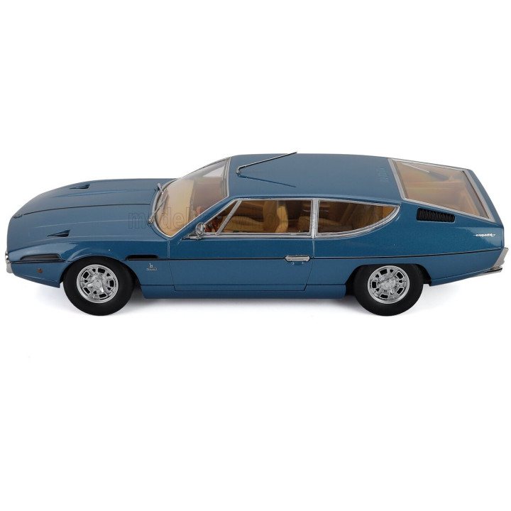 KK SCALE LAMBORGHINI ESPADA 2-SERIES 1970 - TURQUOISE 1/18