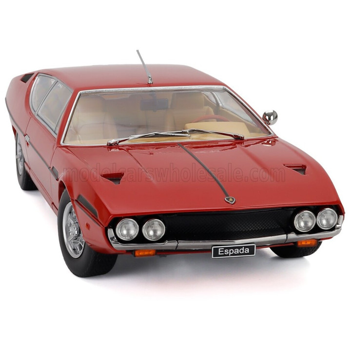 KK SCALE LAMBORGHINI ESPADA 2-SERIES 1970 - RED 1/18