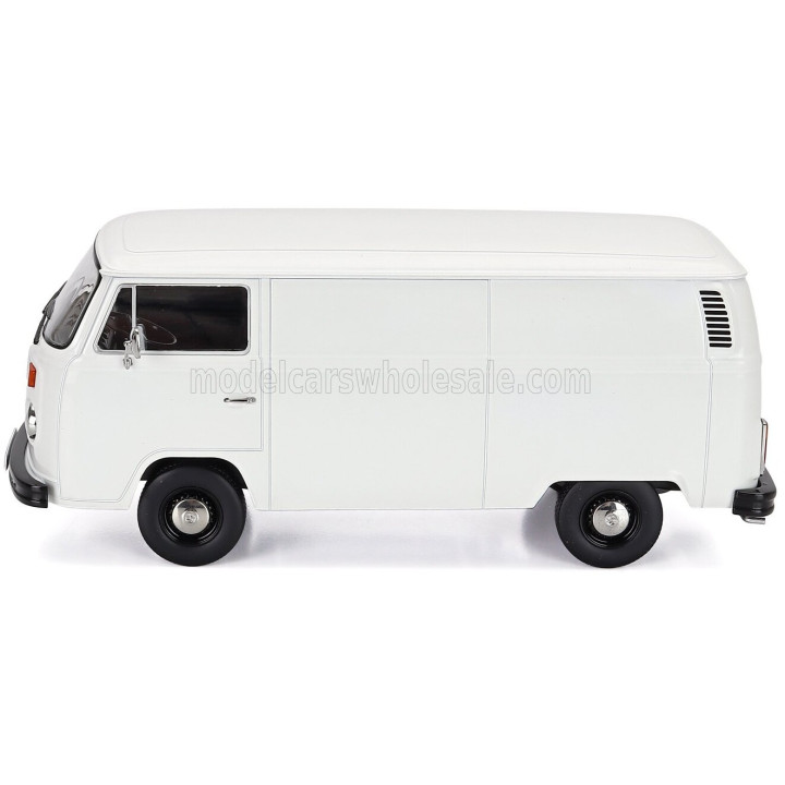 KK SCALE VOLKSWAGEN T2b DELIVERY VAN 1972 - WHITE 1/18