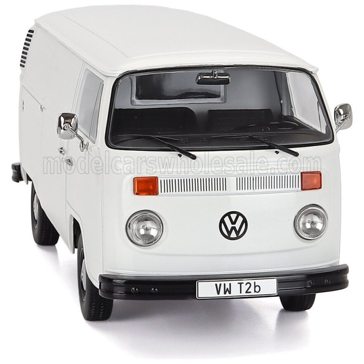 KK SCALE VOLKSWAGEN T2b DELIVERY VAN 1972 - WHITE 1/18