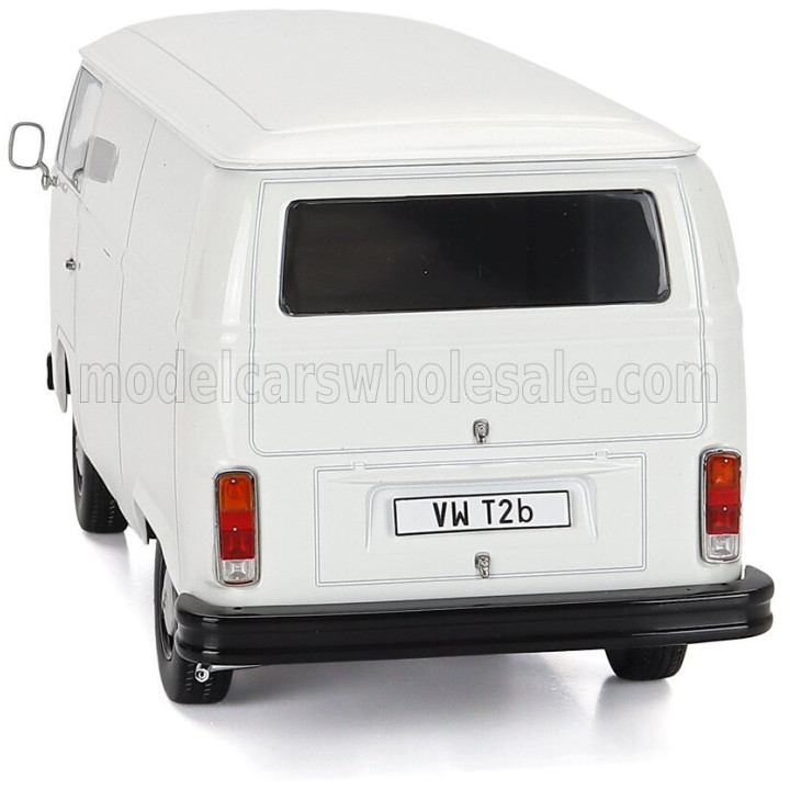 KK SCALE VOLKSWAGEN T2b DELIVERY VAN 1972 - WHITE 1/18