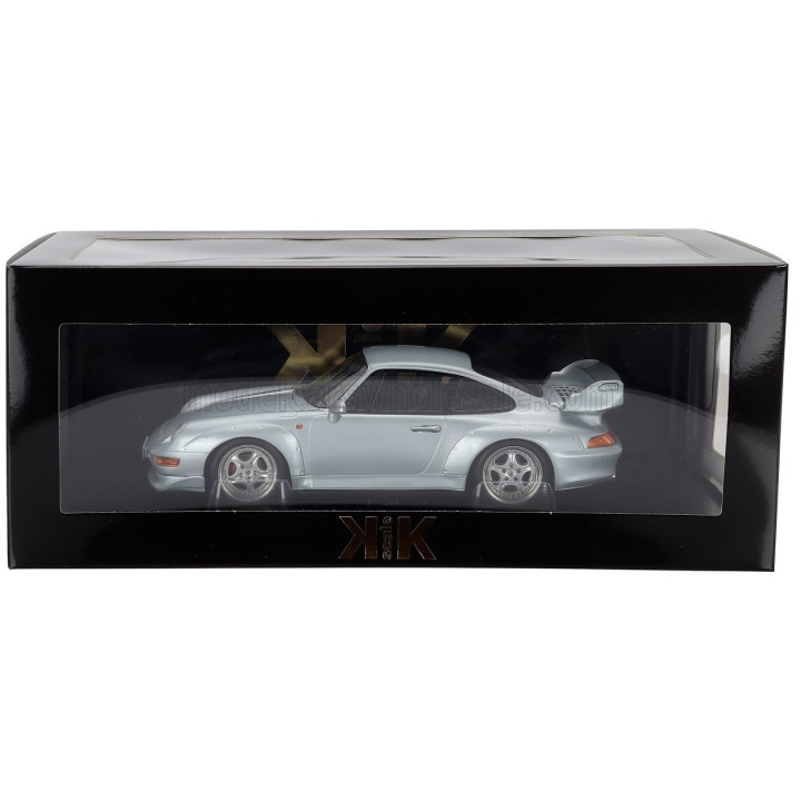 KK SCALE PORSCHE 911 993 GT2 COUPE 1996 - CERCHI SPEEDLINE - SPEEDLINE RIMS - SILVER 1/18