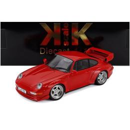 KK SCALE PORSCHE 911 993 GT2 COUPE 1996 - CERCHI SPEEDLINE - SPEEDLINE RIMS - RED 1/18