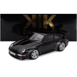 KK SCALE PORSCHE 911 993 GT2 COUPE 1996 - CERCHI SPEEDLINE - SPEEDLINE RIMS - BLACK 1/18