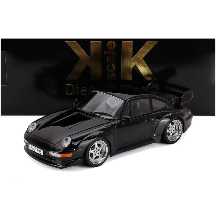 KK SCALE PORSCHE 911 993 GT2 COUPE 1996 - CERCHI SPEEDLINE - SPEEDLINE RIMS - BLACK 1/18