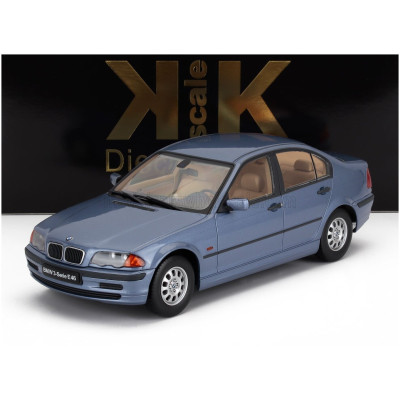 KK SCALE BMW 3-SERIES (E46) 1999 - LIGHT BLUE MET 1/18