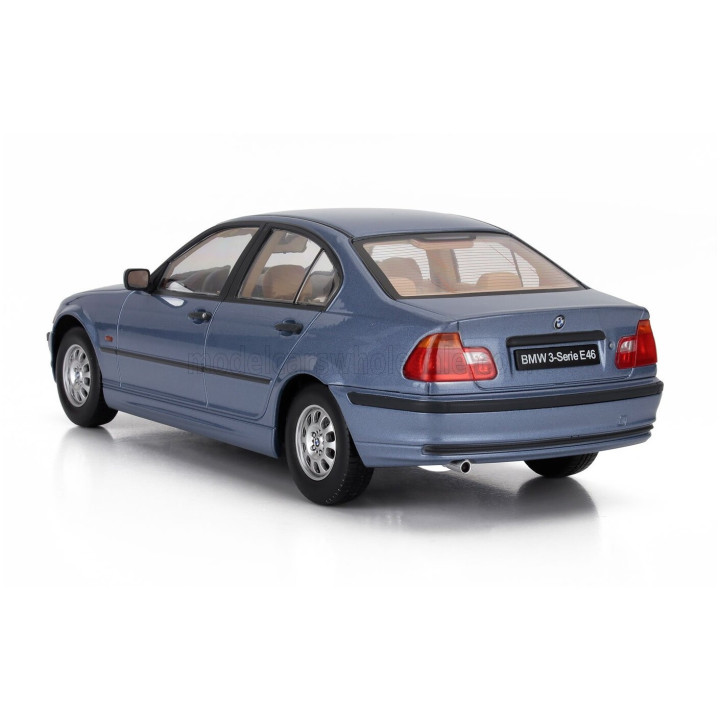 KK SCALE BMW 3-SERIES (E46) 1999 - LIGHT BLUE MET 1/18