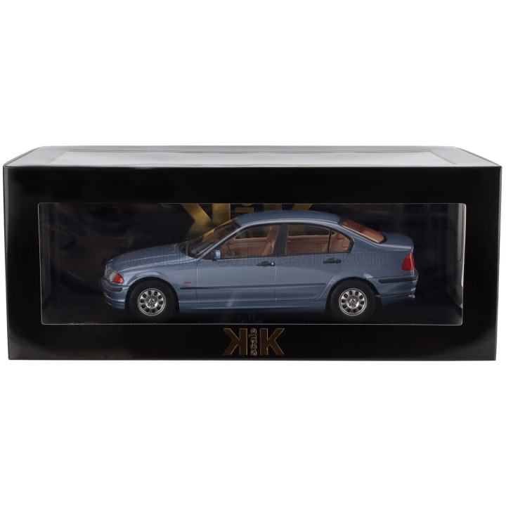 KK SCALE BMW 3-SERIES (E46) 1999 - LIGHT BLUE MET 1/18
