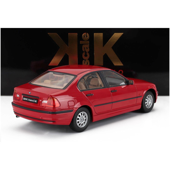 KK SCALE BMW 3-SERIES (E46) 1999 - RED 1/18