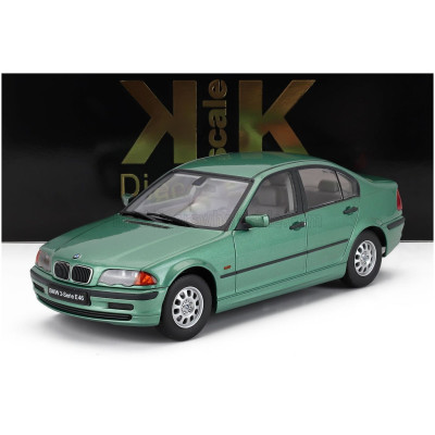 KK SCALE BMW 3-SERIES (E46) 1999 - LIGHT GREEN 1/18