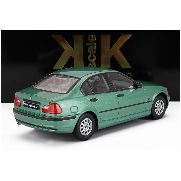KK SCALE BMW 3-SERIES (E46) 1999 - LIGHT GREEN 1/18