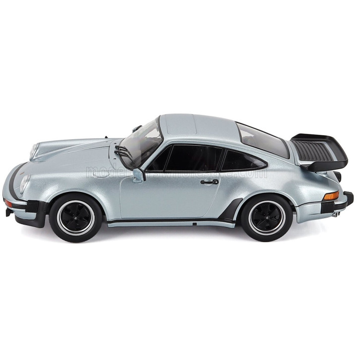 KK SCALE PORSCHE 911 930 3.3L TURBO COUPE 1977 - SILVER 1/18
