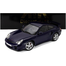 KK SCALE PORSCHE 911 996 GT2 COUPE 2001 - BLUE 1/18