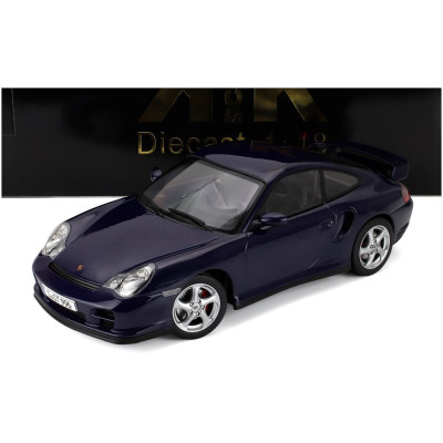 KK SCALE PORSCHE 911 996 GT2 COUPE 2001 - BLUE 1/18