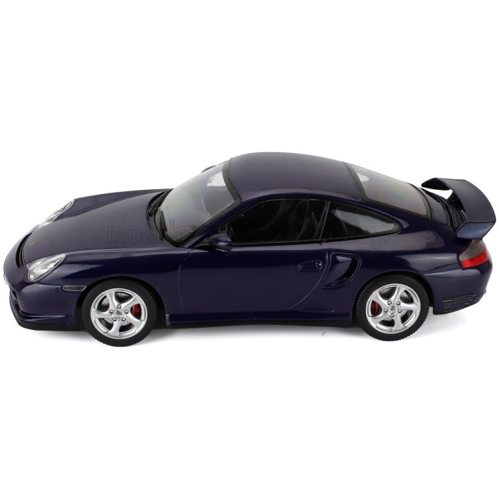 KK SCALE PORSCHE 911 996 GT2 COUPE 2001 - BLUE 1/18
